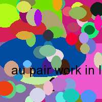 au pair work in london